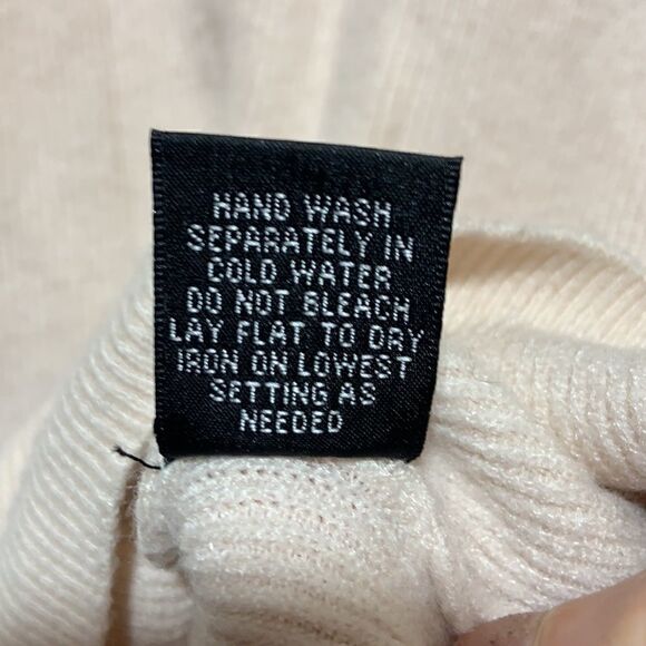 Lord & Taylor Blush funnel neck sweater - Picture 8 of 12